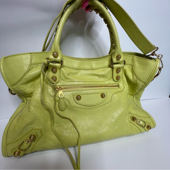 BALENCIAGA Classic City Neon Yellow June Citronna - Picture 13 of 17